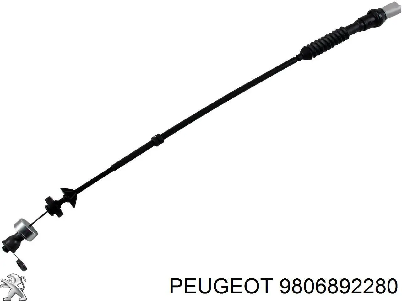 9806892280 Peugeot/Citroen cable de embrague