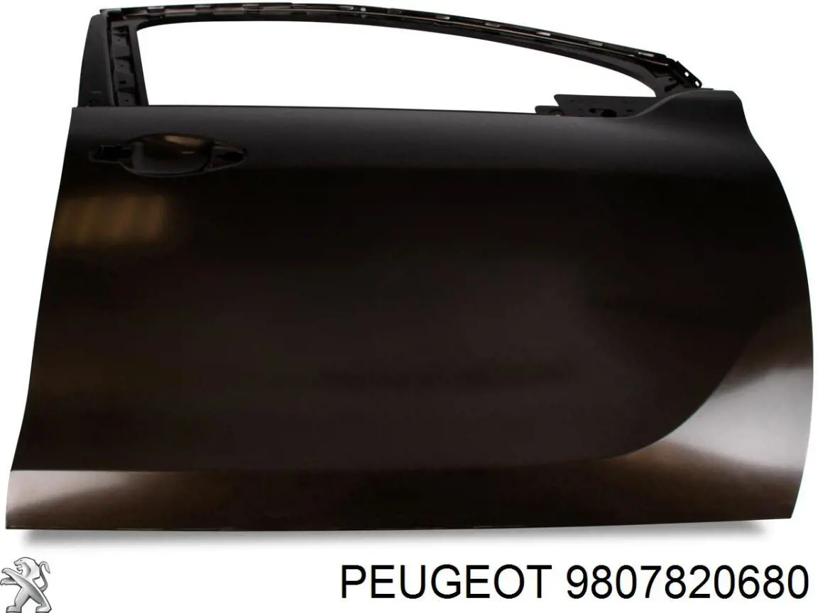  Puerta delantera derecha para Peugeot 208 CA, CC