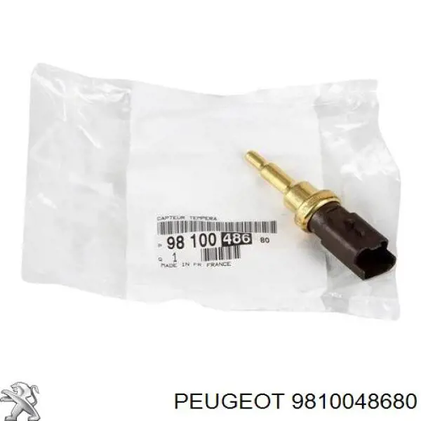 9810048680 Peugeot/Citroen sensor de temperatura del refrigerante