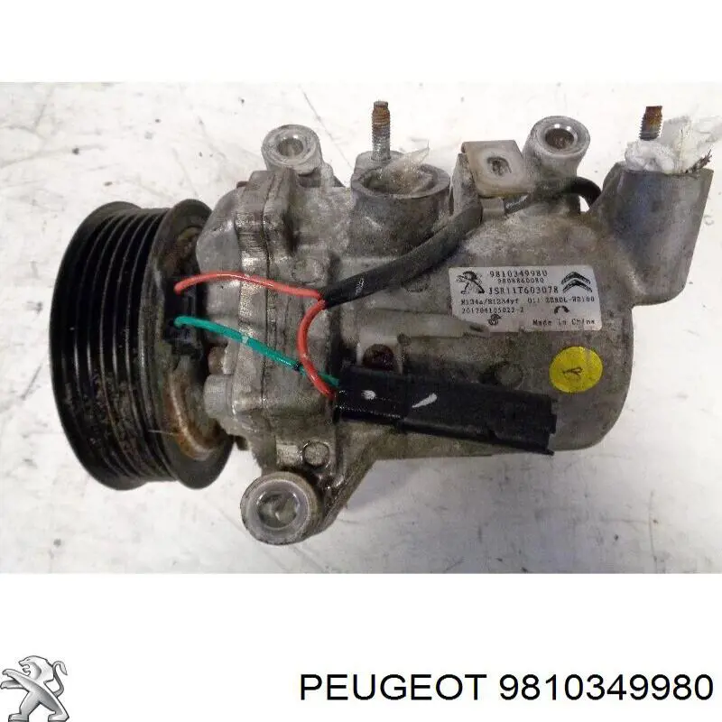 9810349980 Peugeot/Citroen compresor de aire acondicionado