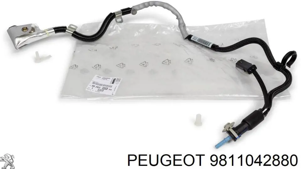  Tubería de suministro de anuncios azul para Peugeot Partner 3 