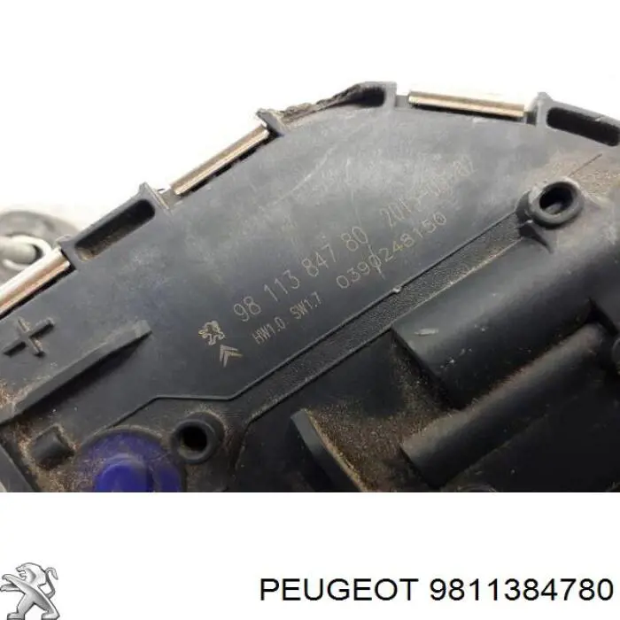 9811384780 Peugeot/Citroen sensor de flujo de aire/medidor de flujo (flujo de aire masibo)