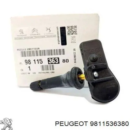  Sensor De Presion De Neumaticos para Peugeot 207 WA, WC