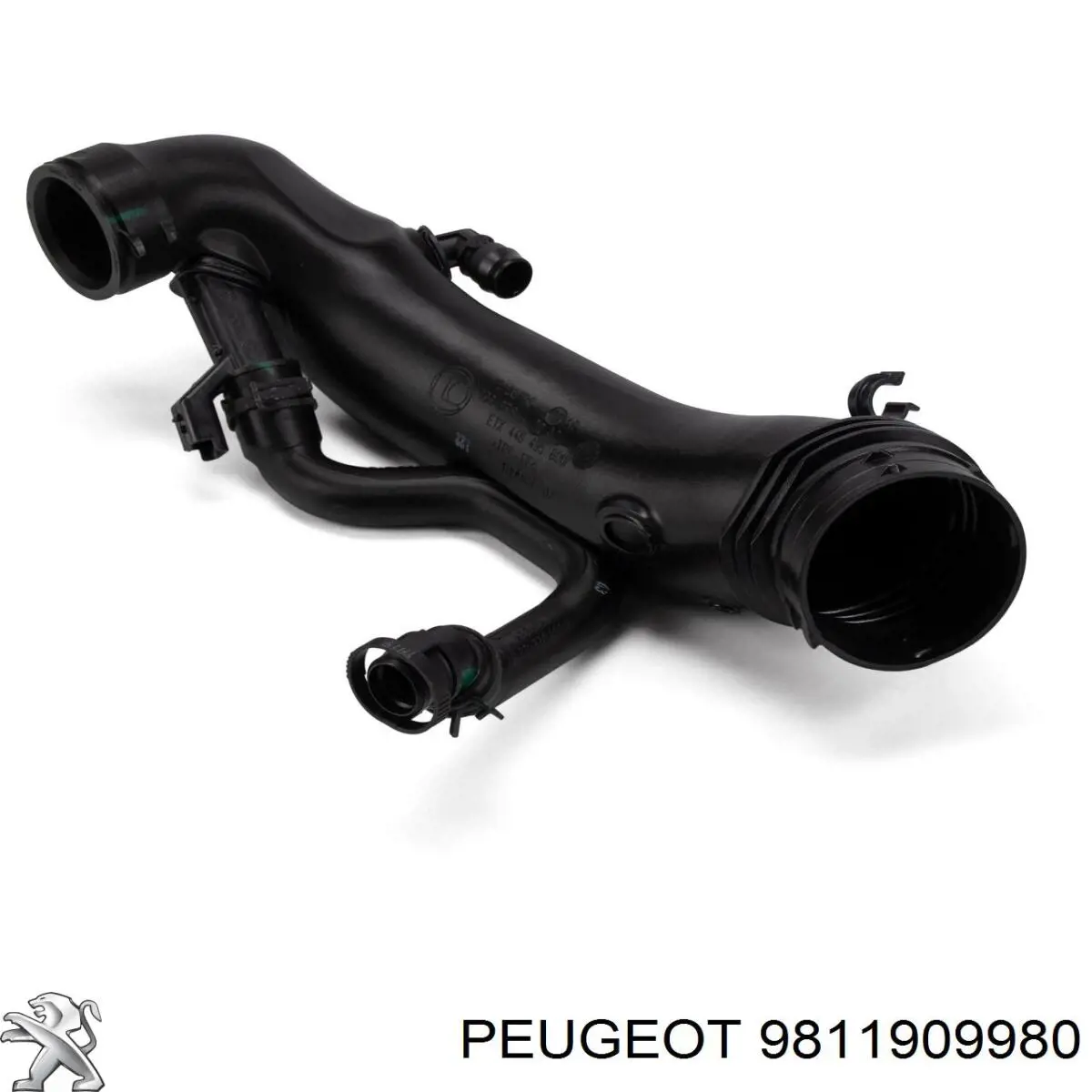 9811909980 Peugeot/Citroen tubo flexible de aire de sobrealimentación, a turbina