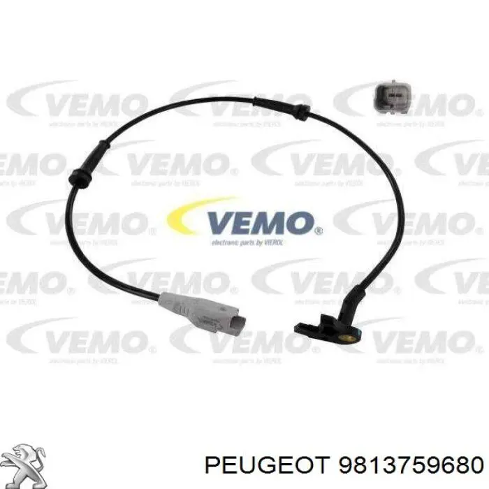 9813759680 Peugeot/Citroen sensor abs delantero