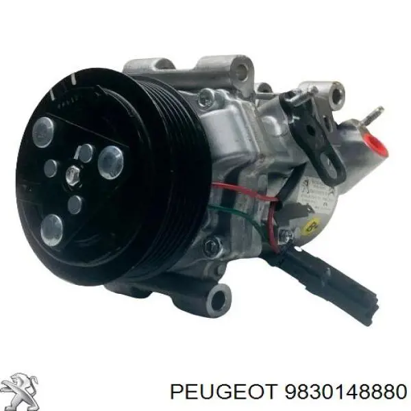 9830148880 Peugeot/Citroen compresor de aire acondicionado