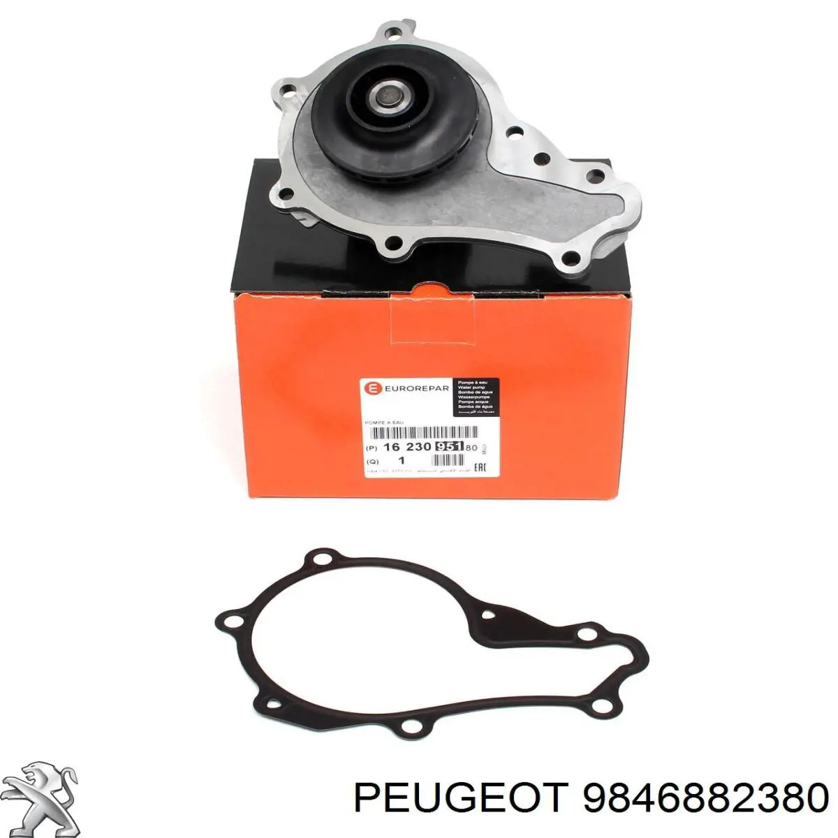 9846882380 Peugeot/Citroen bomba de agua