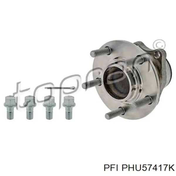 PHU57417K PFI cubo de rueda trasero