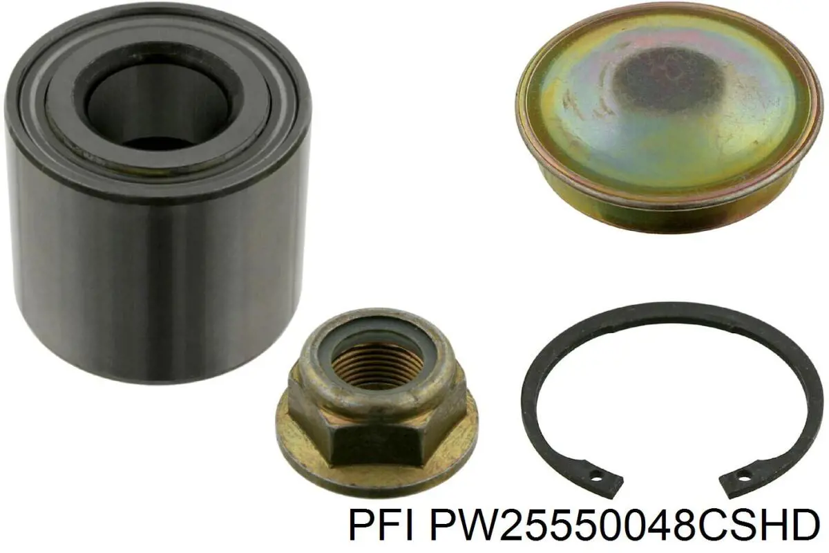 PW25550048CSHD PFI cojinete de rueda trasero