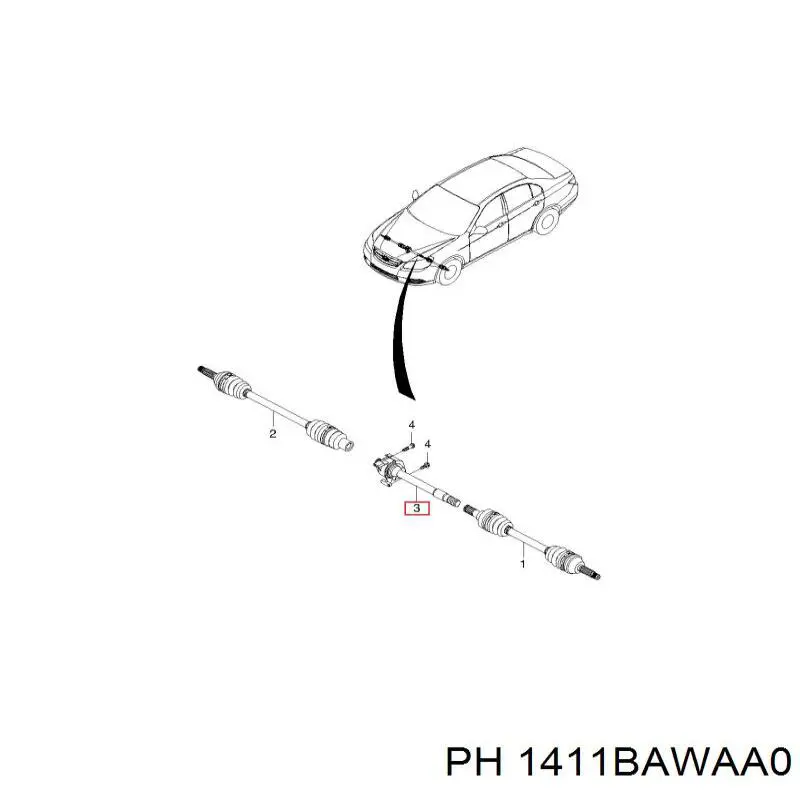 8971157120 Honda anillo retén de semieje, eje delantero