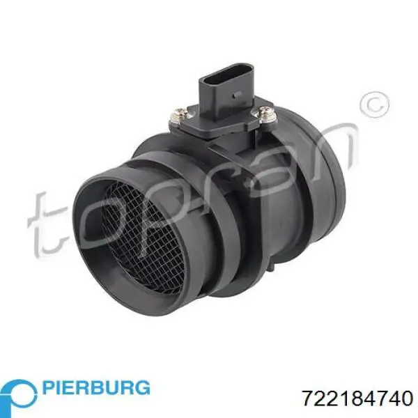 722184740 Pierburg sensor de flujo de aire/medidor de flujo (flujo de aire masibo)