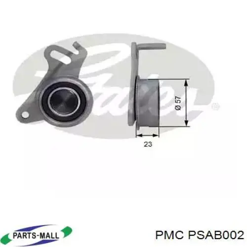 PSA-B002 Parts-Mall polea tensora, correa dentada, eje de balanceo