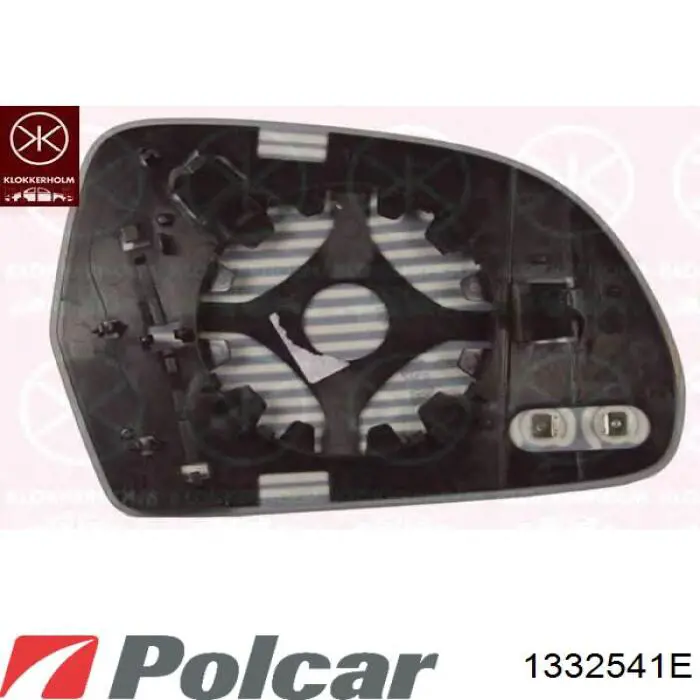 1Z0857521 VAG cristal de espejo retrovisor exterior izquierdo