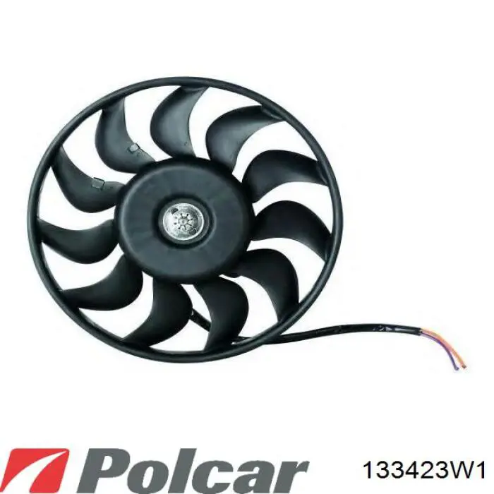 133423W1 Polcar rodete ventilador, refrigeración de motor