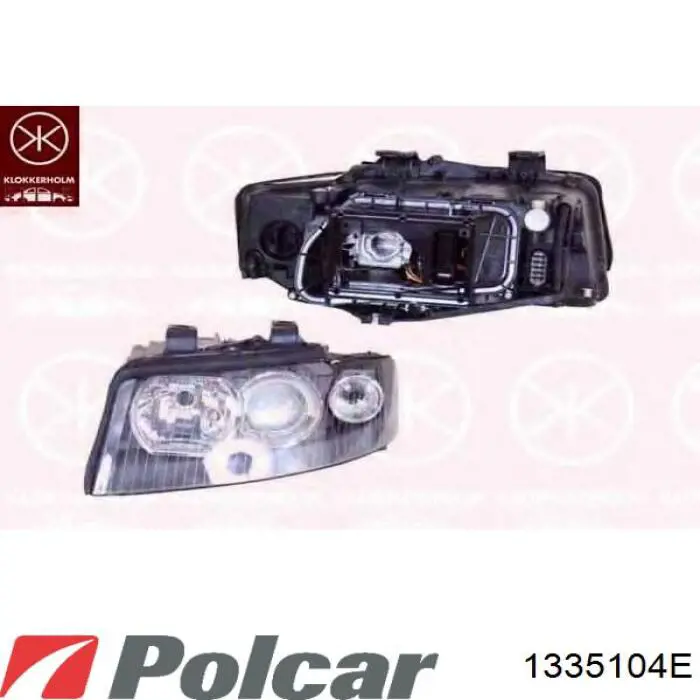 1335104U Polcar faro derecho