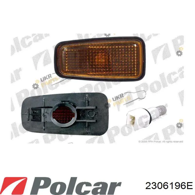  Luz intermitente guardabarros para Fiat Ulysse 220