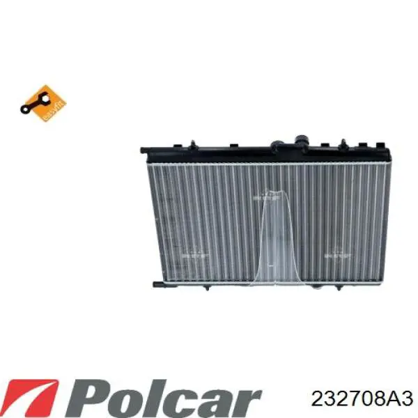 232708A3 Polcar radiador refrigeración del motor