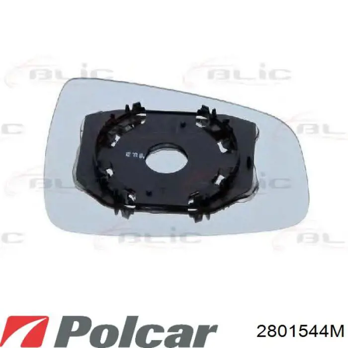 2801544M Polcar cristal de espejo retrovisor exterior izquierdo