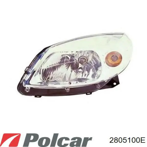 2805100E Polcar faro derecho