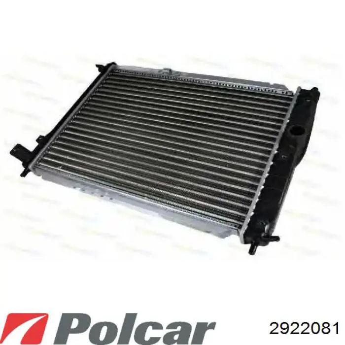 292208-1 Polcar radiador refrigeración del motor