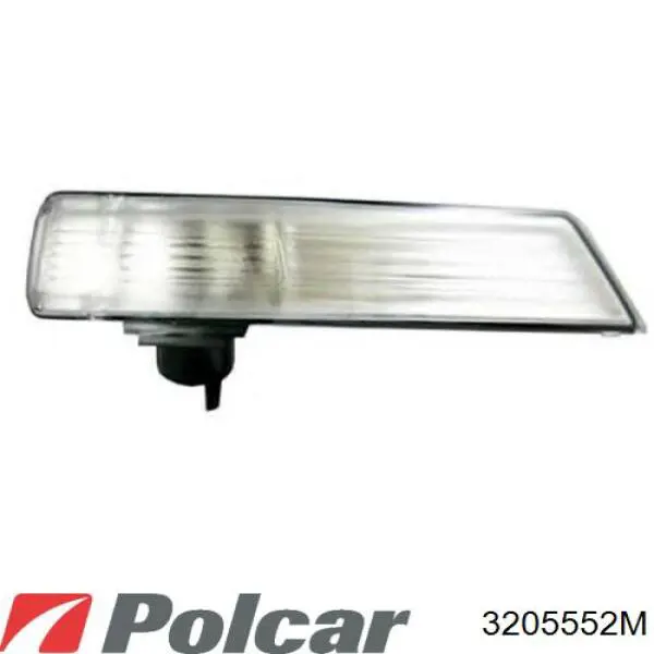 3205552M Polcar cristal de espejo retrovisor exterior derecho