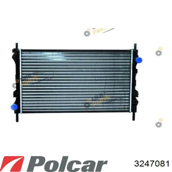 324708-1 Polcar radiador refrigeración del motor