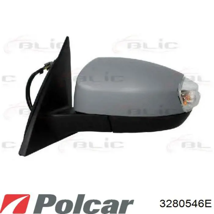 1494045 Ford cristal de espejo retrovisor exterior izquierdo