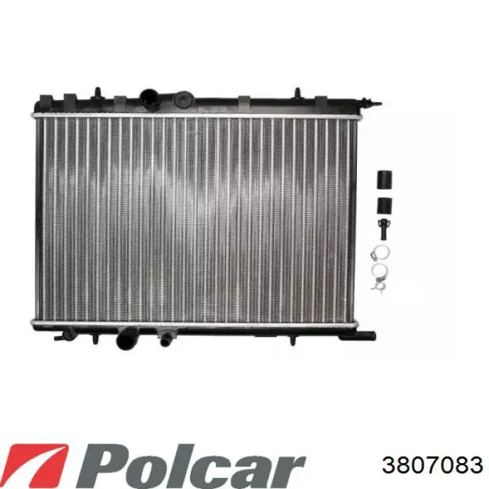  Radiador refrigeración del motor para Honda Civic 6 