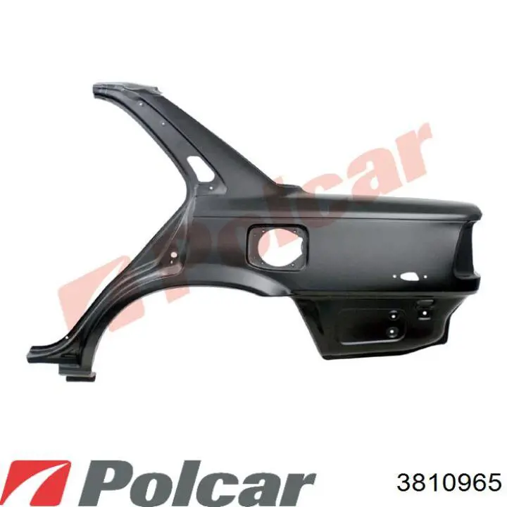  Listón embellecedor/protector, parachoques trasero izquierdo para Honda Civic 6 