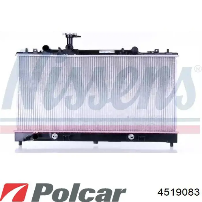 451908-3 Polcar radiador refrigeración del motor