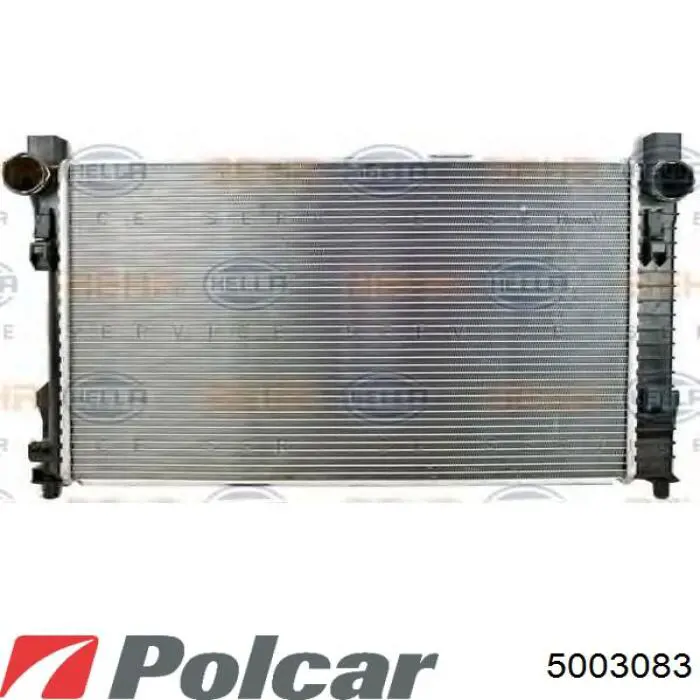 500308-3 Polcar radiador refrigeración del motor