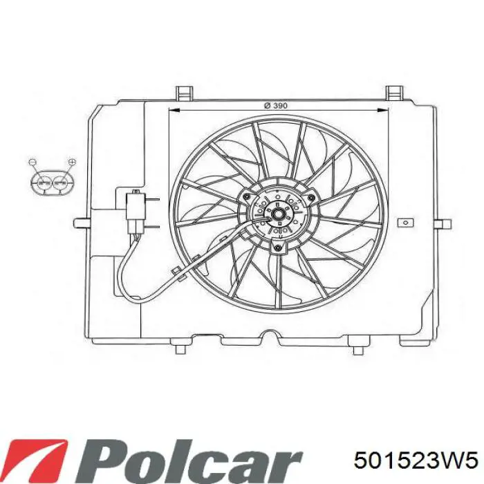 330038 ACR ventilador (rodete +motor refrigeración del motor con electromotor completo)