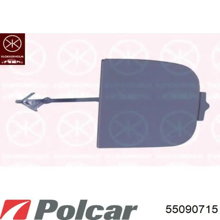  Moldura de parachoques delantero izquierdo para Opel Astra L35