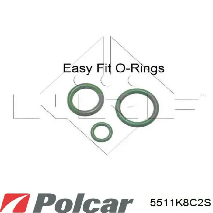 5511K8C2S Polcar condensador aire acondicionado