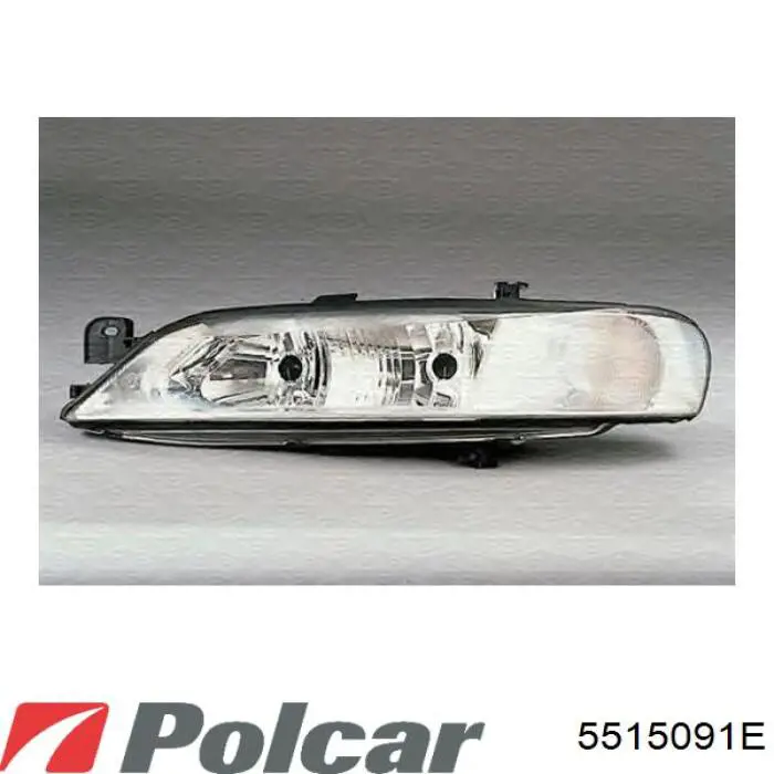 5515091E Polcar faro izquierdo