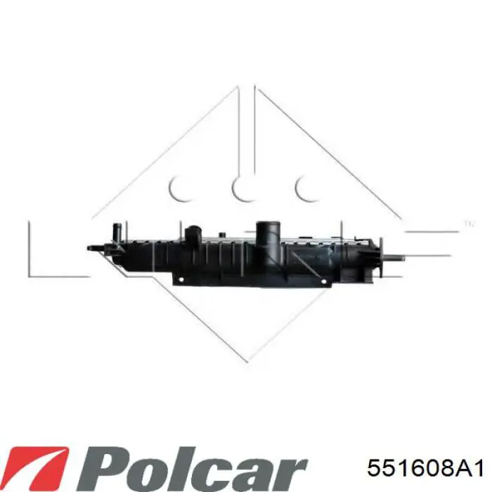 551608A1 Polcar radiador refrigeración del motor