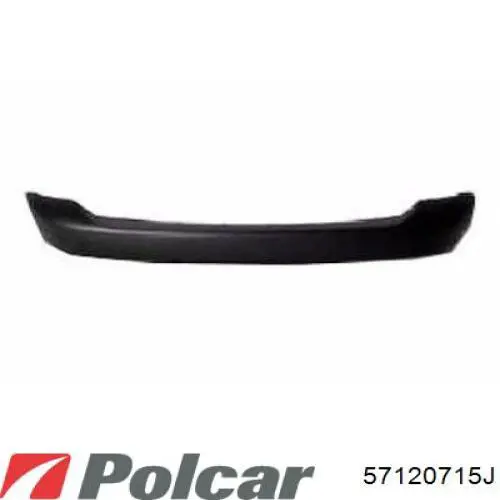  Listón embellecedor/protector, parachoques delantero central para Peugeot 308 1 