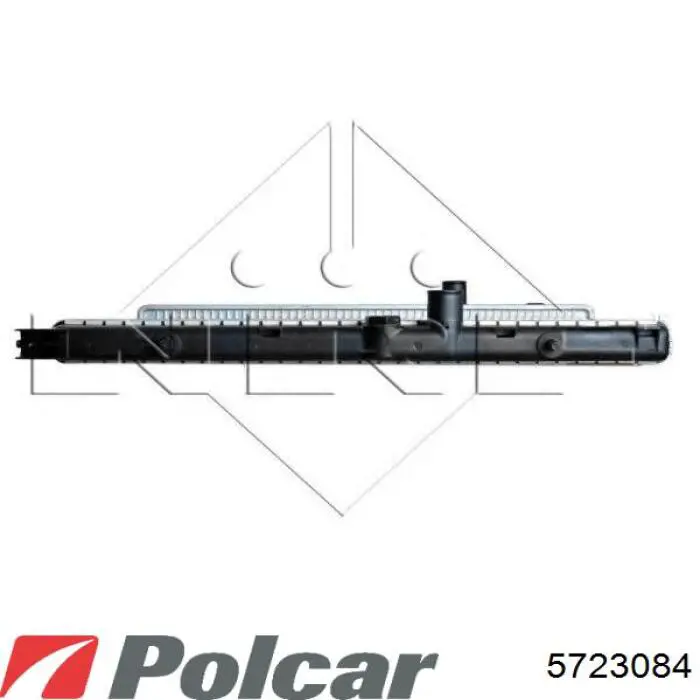 572308-4 Polcar radiador refrigeración del motor