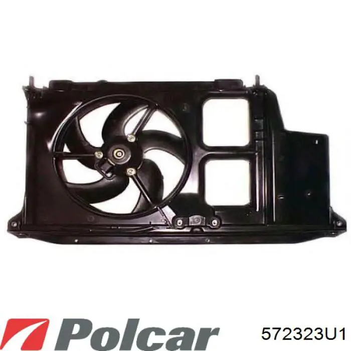 572323U1 Polcar ventilador (rodete +motor refrigeración del motor con electromotor completo)