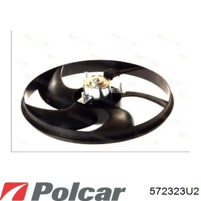 572323U2 Polcar ventilador (rodete +motor refrigeración del motor con electromotor completo)