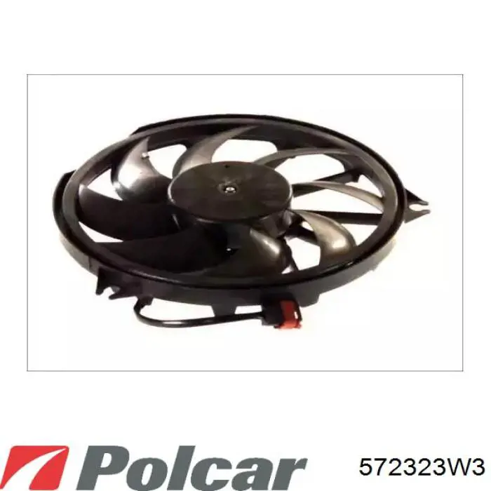 572323W3 Polcar ventilador (rodete +motor refrigeración del motor con electromotor completo)