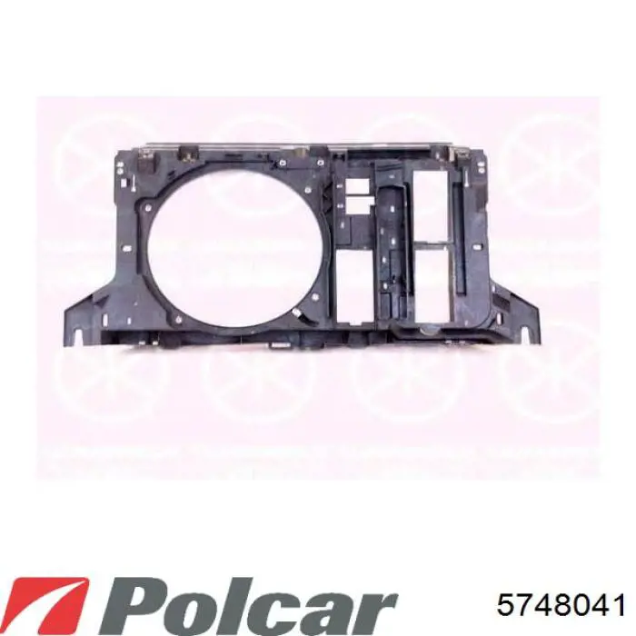 574804-1 Polcar soporte de radiador completo