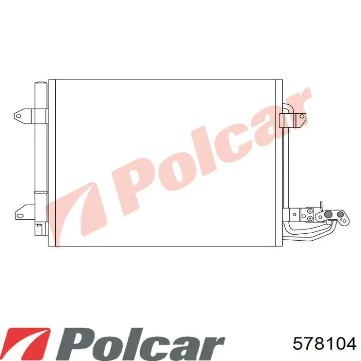  Soporte de radiador completo para Peugeot 408 