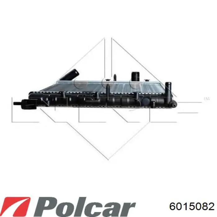 601508-2 Polcar radiador refrigeración del motor