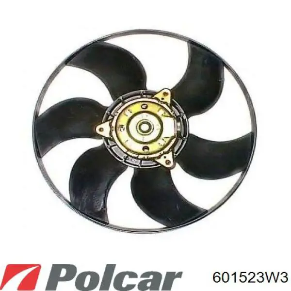 601523W3 Polcar ventilador (rodete +motor refrigeración del motor con electromotor completo)