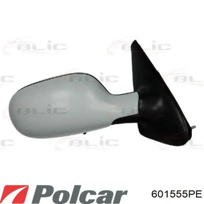  Superposicion(Cubierta) De Espejo Retrovisor Derecho para Renault Clio 2 