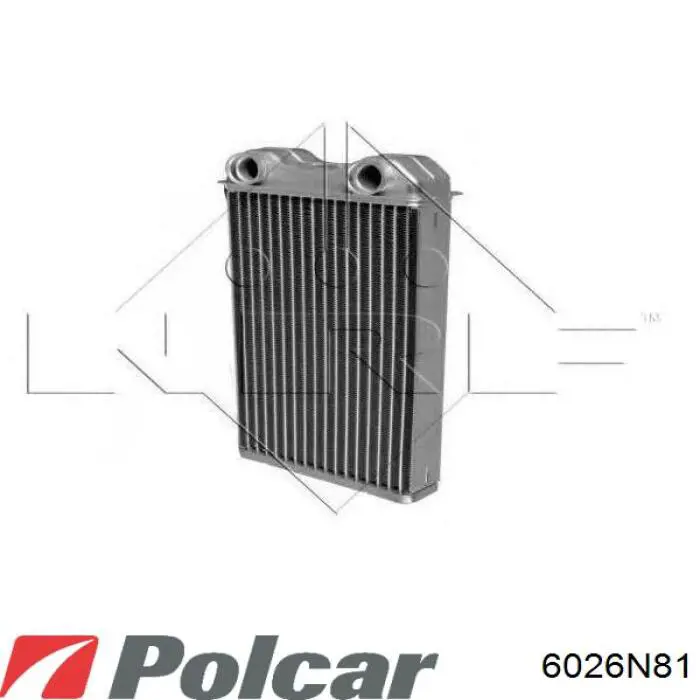 6026N81 Polcar radiador de calefacción