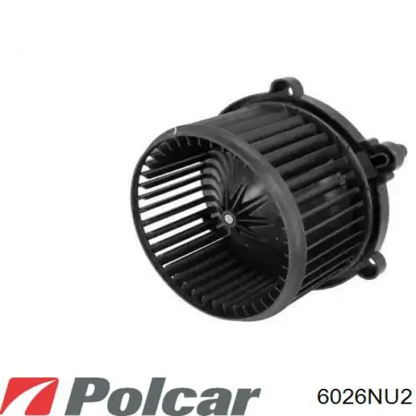 6026NU-2 Polcar motor eléctrico, ventilador habitáculo