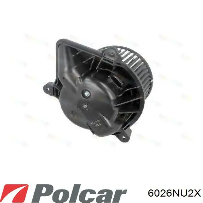 6026NU2X Polcar motor eléctrico, ventilador habitáculo