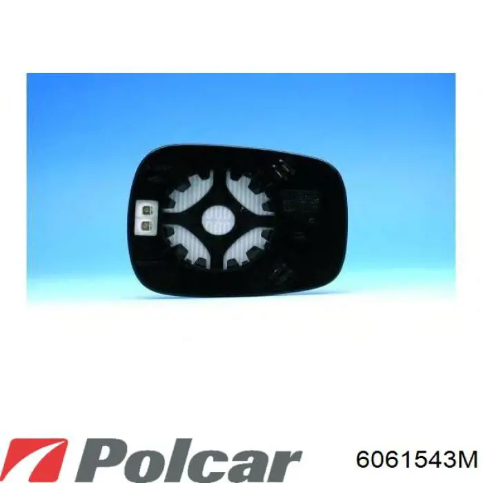 6061543M Polcar elemento para espejo retrovisor